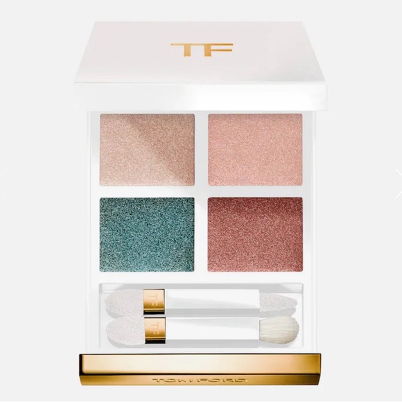 Tom Ford SOLEIL SUMMER EYE COLOR QUAD 1 emerald dusk - Picture 1 of 5